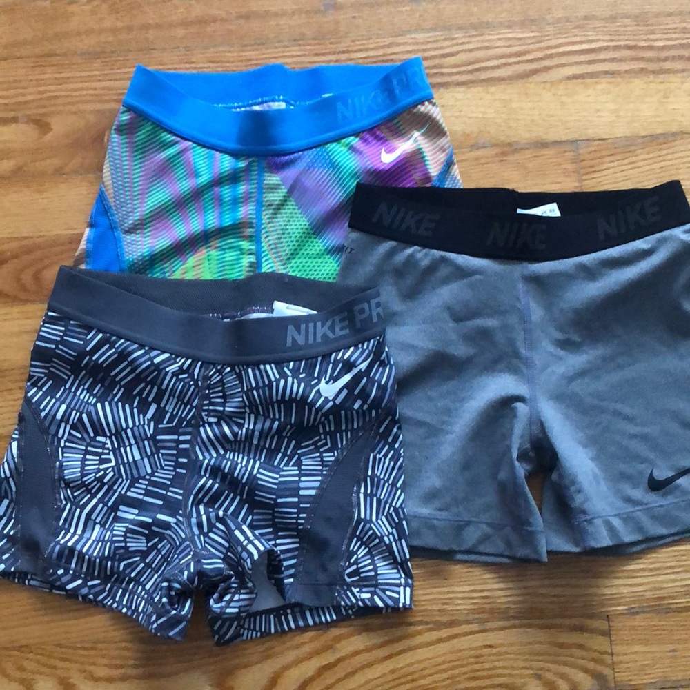 Nike compression shorts